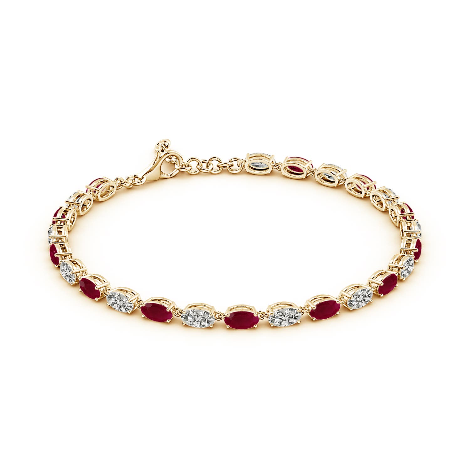 A - Ruby / 5.52 CT / 14 KT Yellow Gold