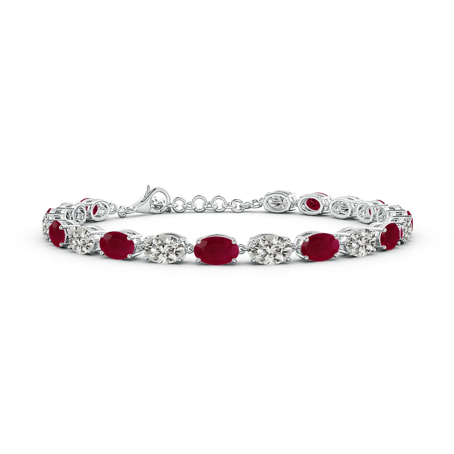 A - Ruby / 10.3 CT / 14 KT White Gold