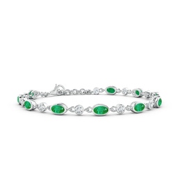 Chain Emerald Chain Bracelets
