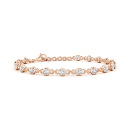 Fashion Rose Gold Diamond Bracelets