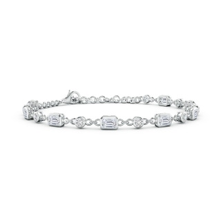 Emerald Cut H, SI2 Diamond