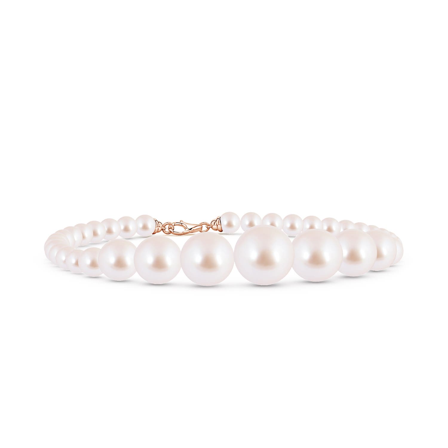 Rose Gold Akoya Cultured Pearl Bracelets