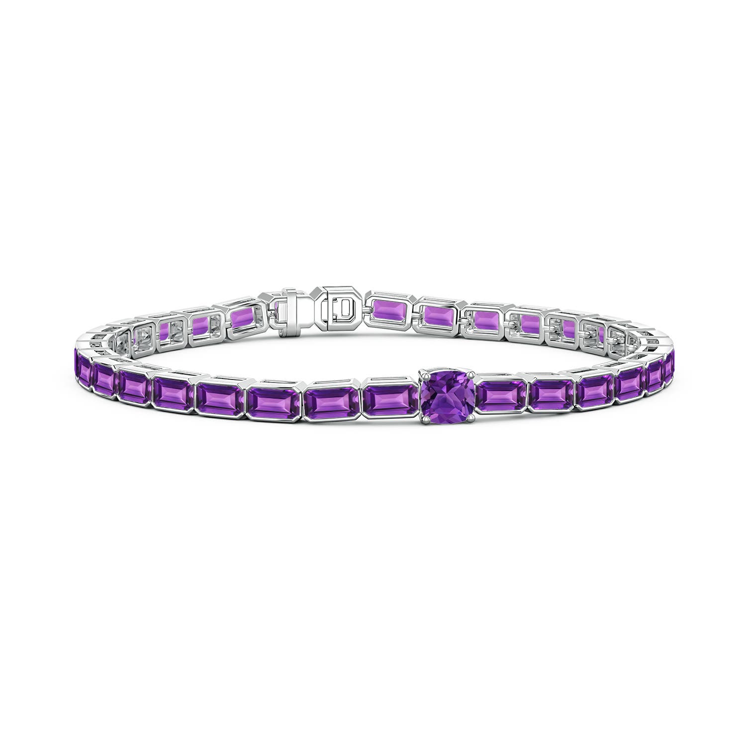 Amethyst Platinum Bracelets