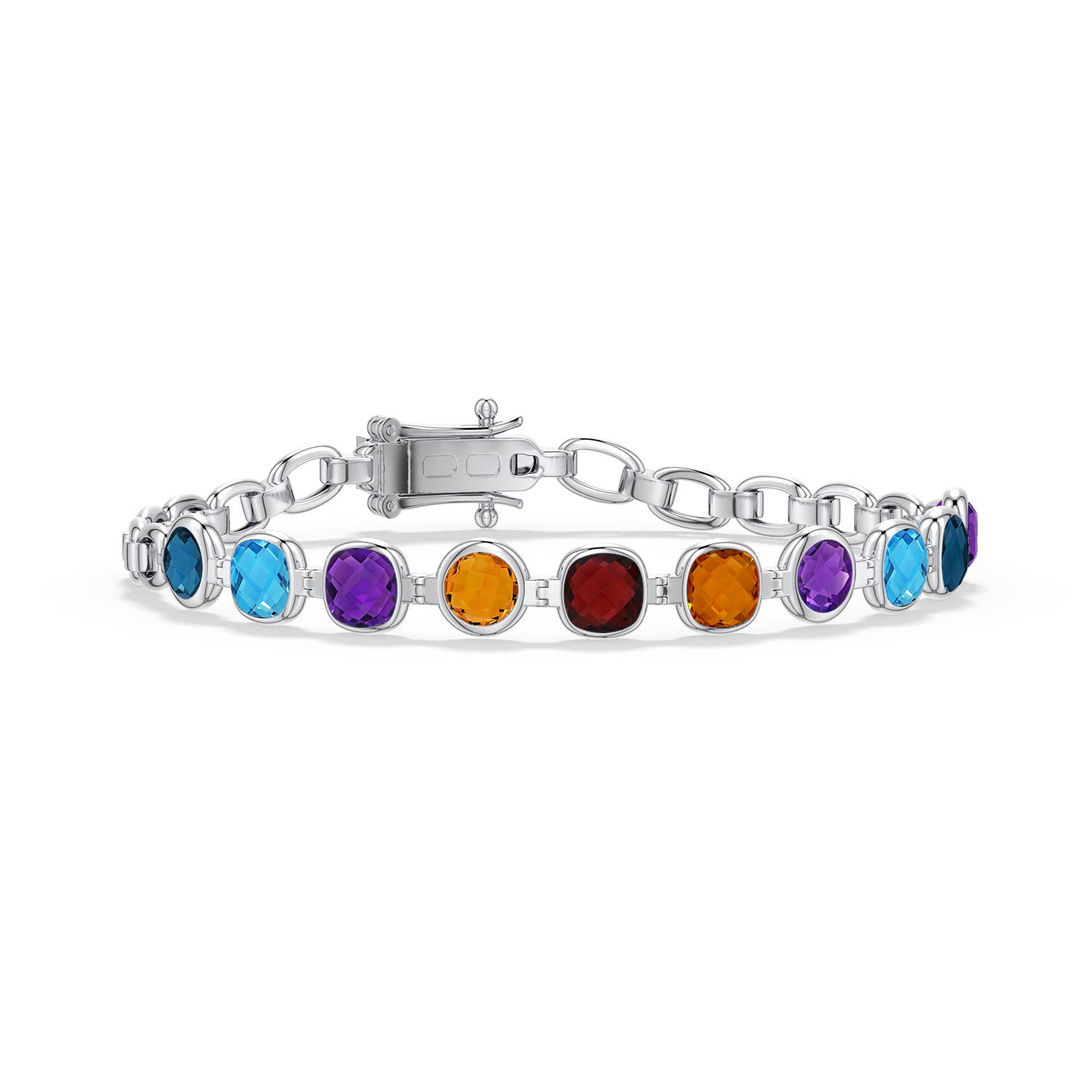 Chain Gemstone Bracelets