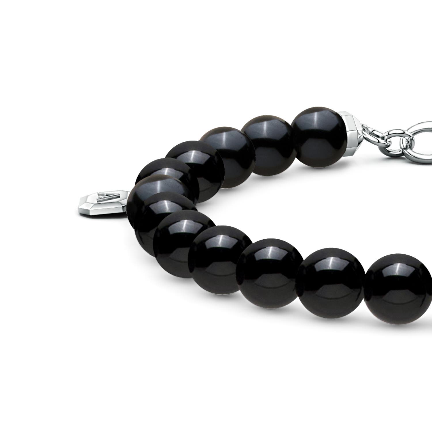 8mm AAA SBM0108BO-SL-LOB-AAA-8-90 in S999 Silver - side 1