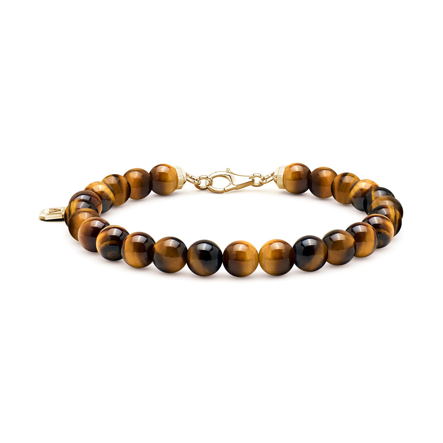 8mm AAA SBM0108TIE-YG-LOB-AAA-8-90 in Yellow Gold