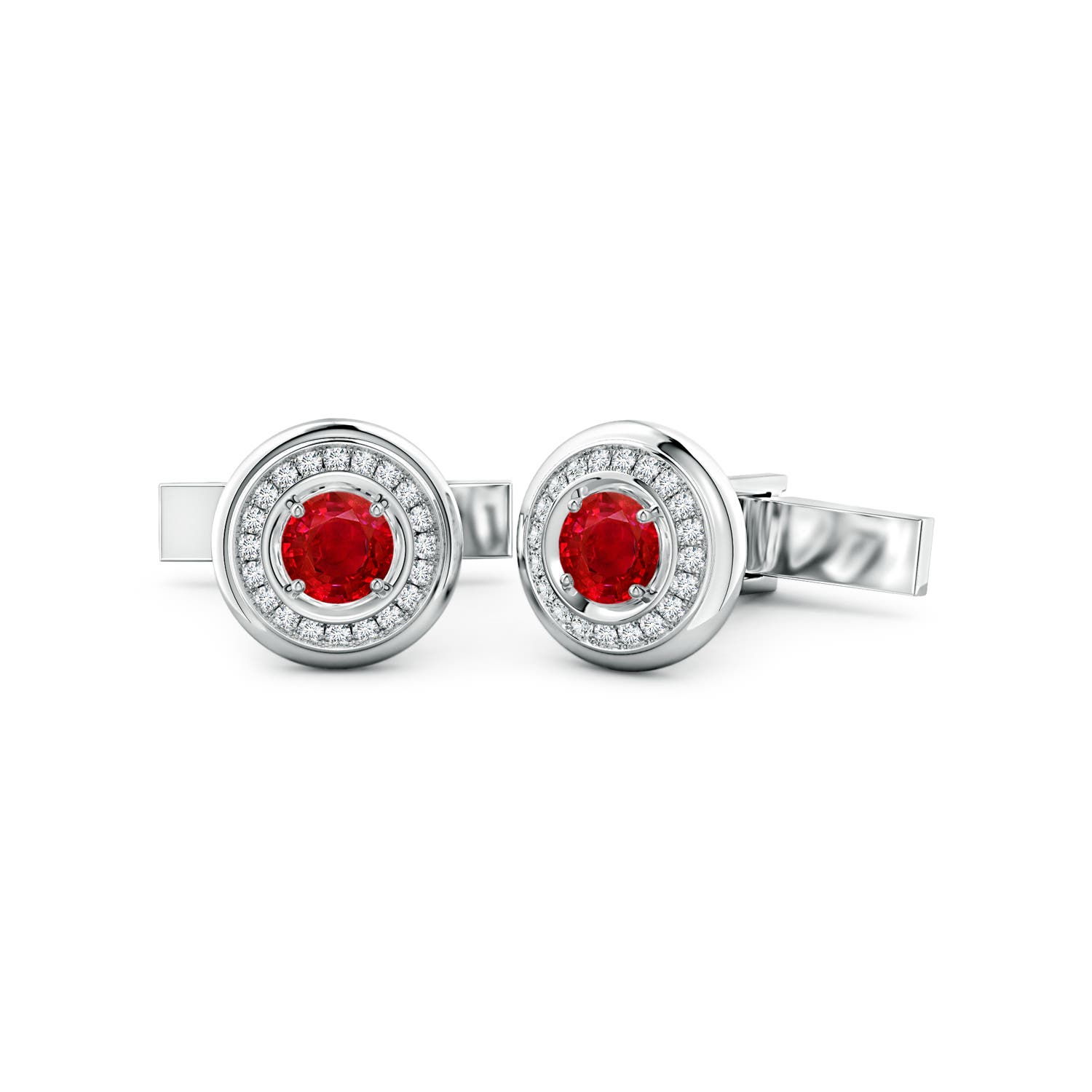 Image Representation of the Ruby Jewellery - Cufflinks