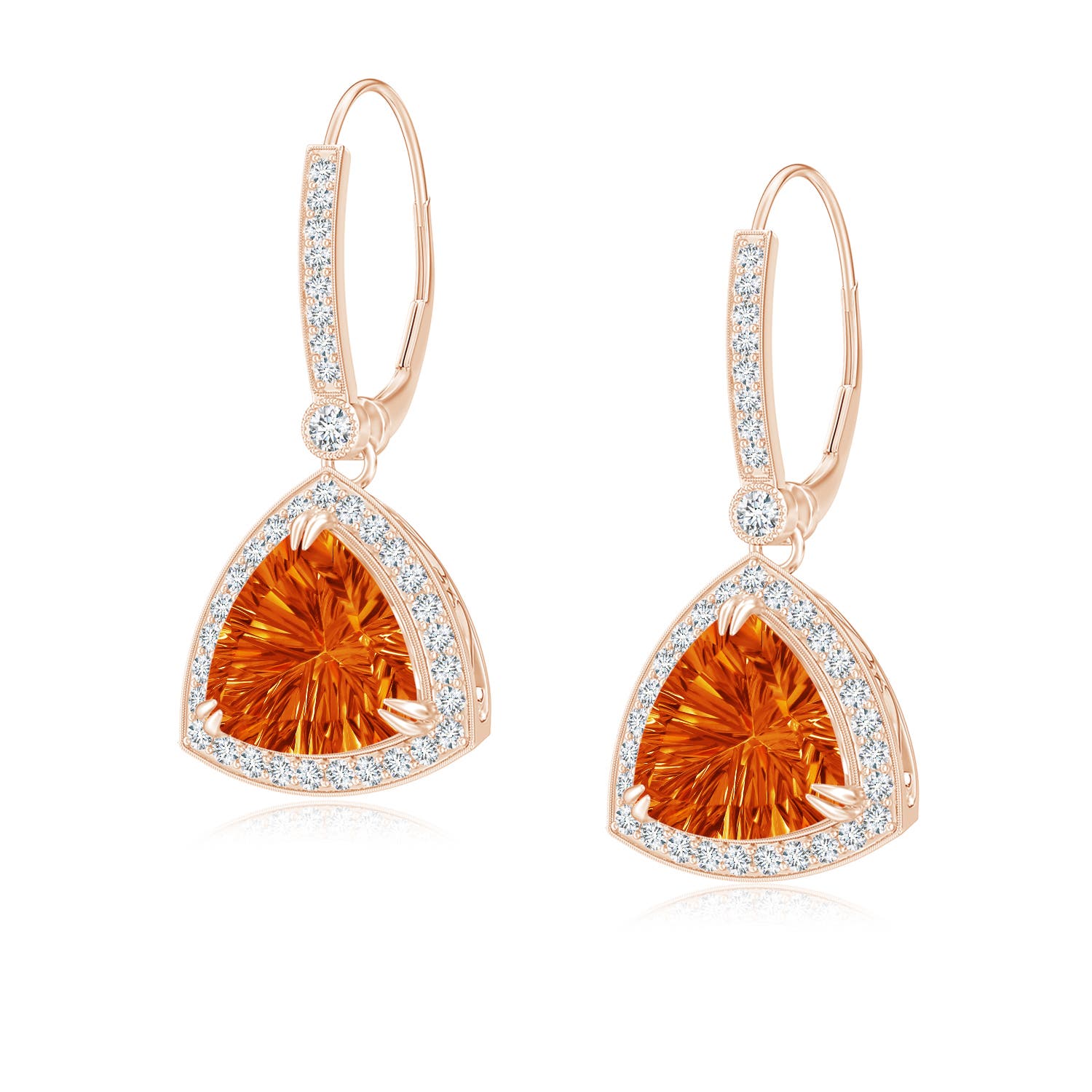 AAAA - Citrine / 2.82 CT / 14 KT Rose Gold