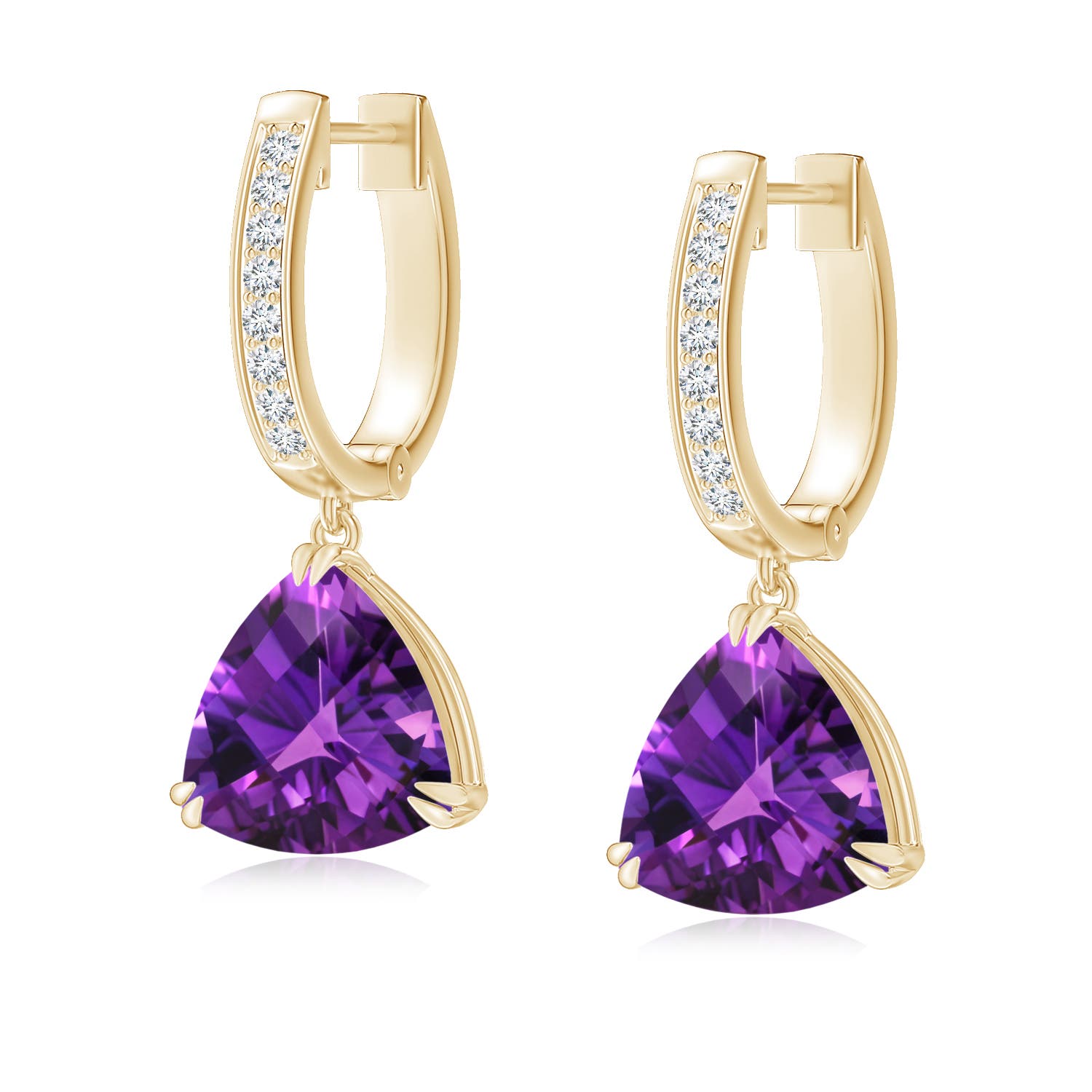 AAAA - Amethyst / 2.53 CT / 14 KT Yellow Gold