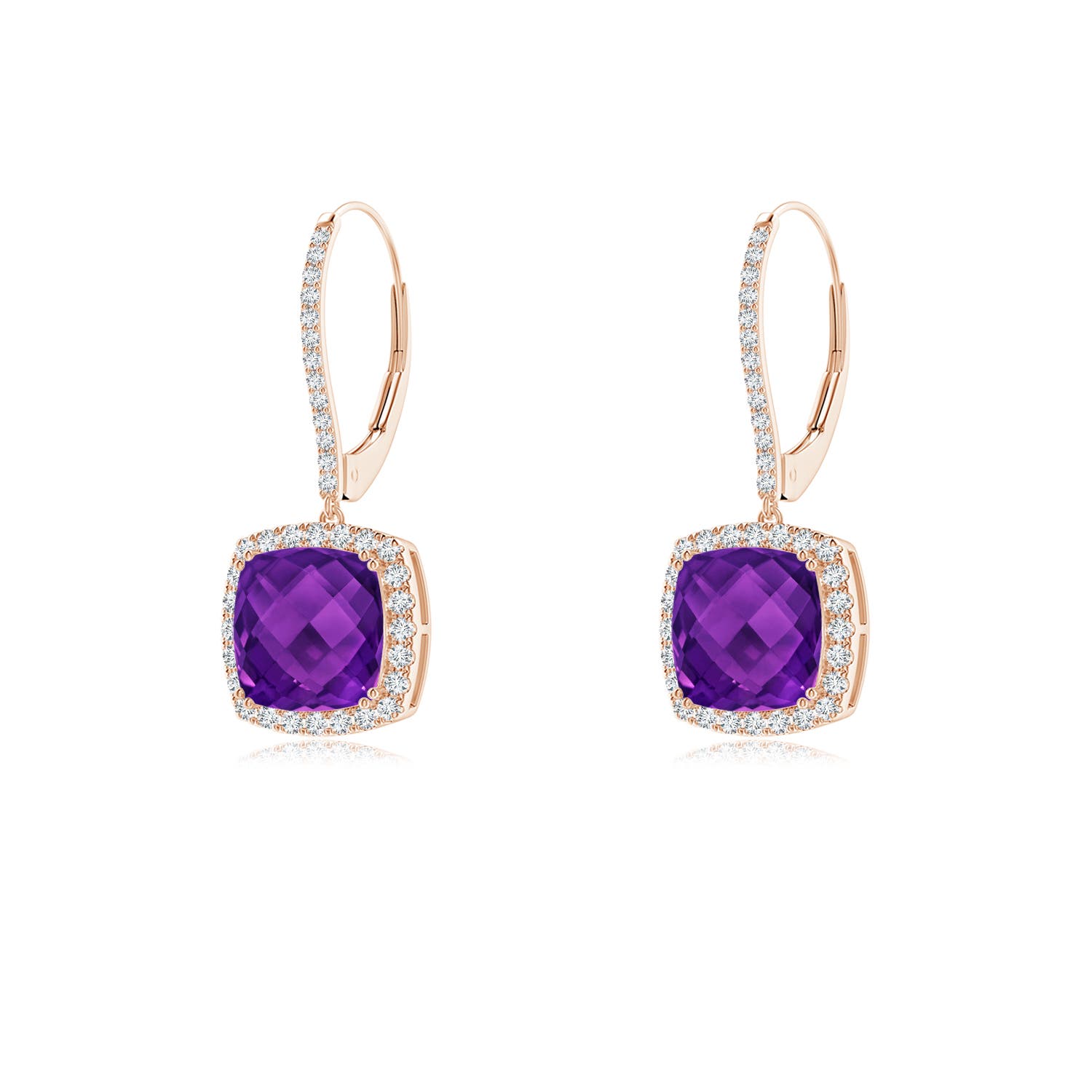 AAAA - Amethyst / 5.42 CT / 14 KT Rose Gold