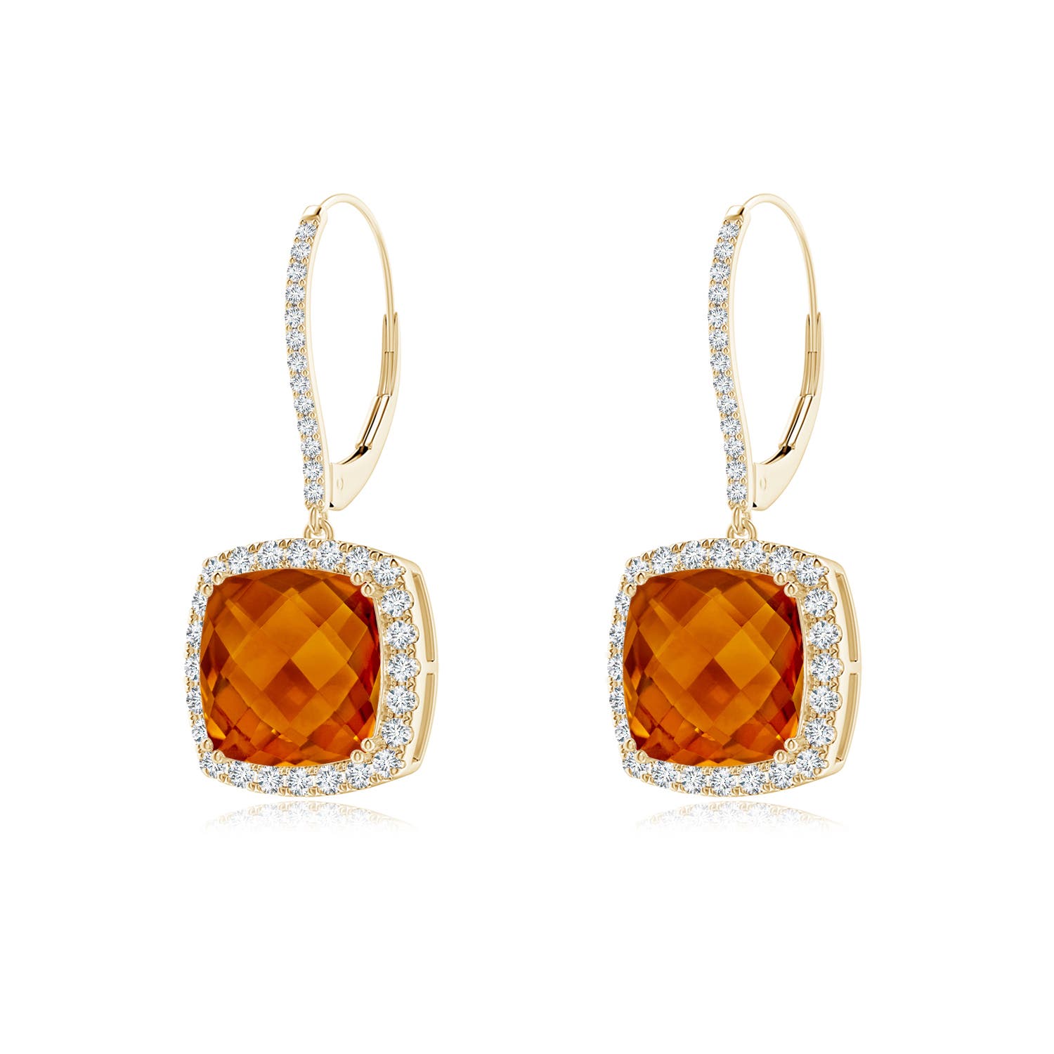 AAAA - Citrine / 8.78 CT / 14 KT Yellow Gold