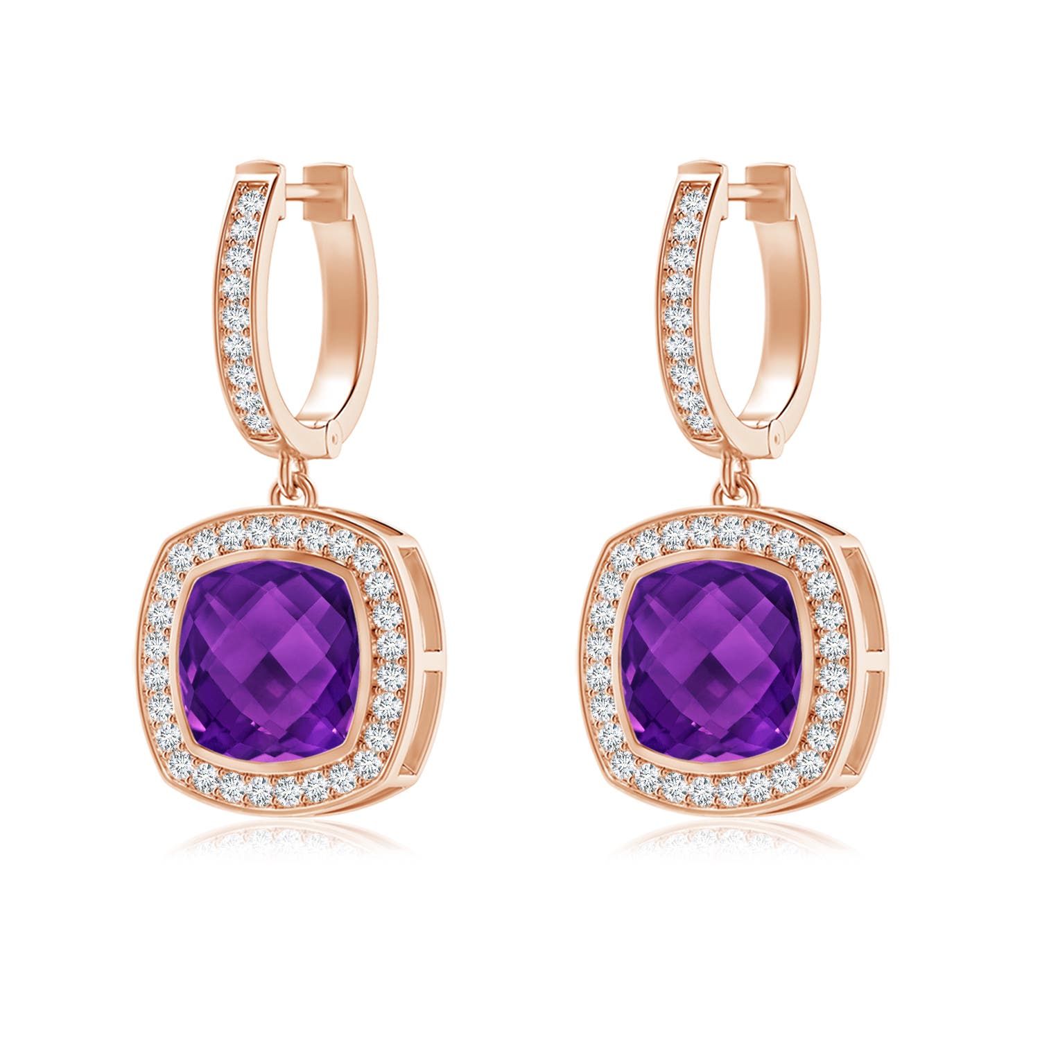 AAAA - Amethyst / 8.89 CT / 14 KT Rose Gold