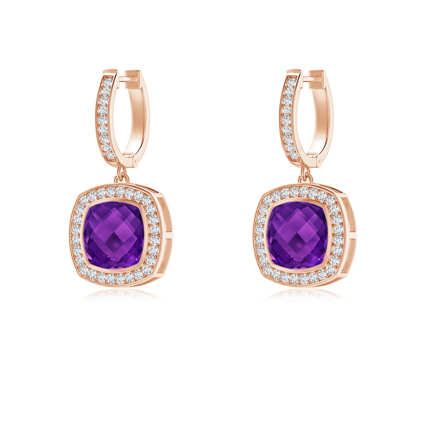 AAAA - Amethyst / 5.44 CT / 14 KT Rose Gold