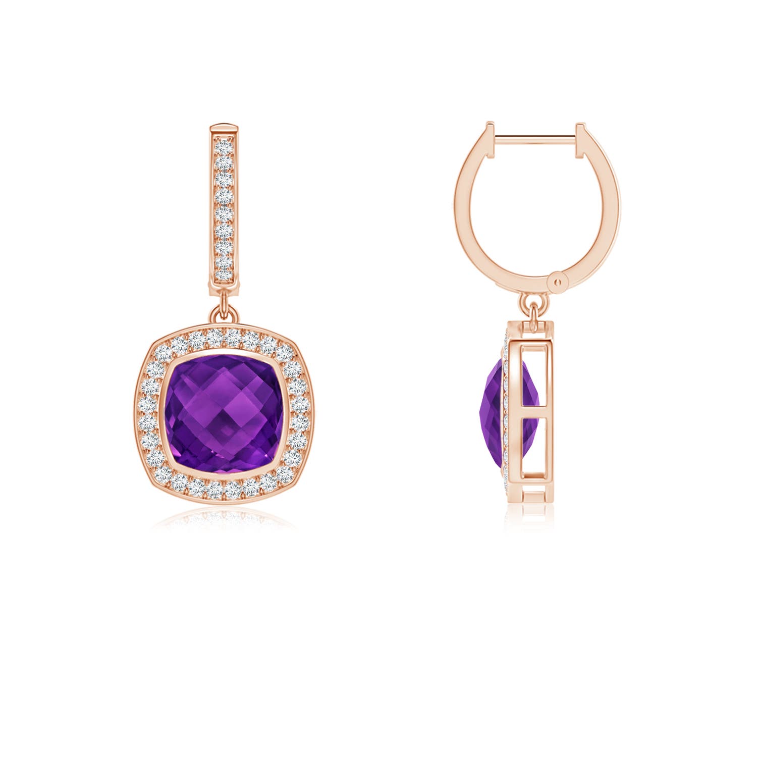 AAAA - Amethyst / 5.44 CT / 14 KT Rose Gold