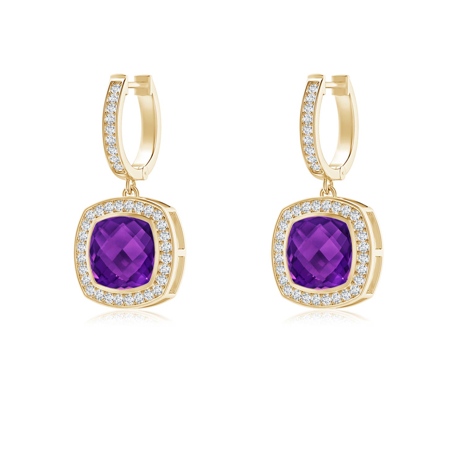 AAAA - Amethyst / 5.44 CT / 14 KT Yellow Gold