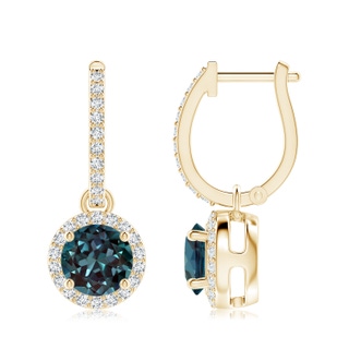 Round Lab-Grown Lab Grown Alexandrite