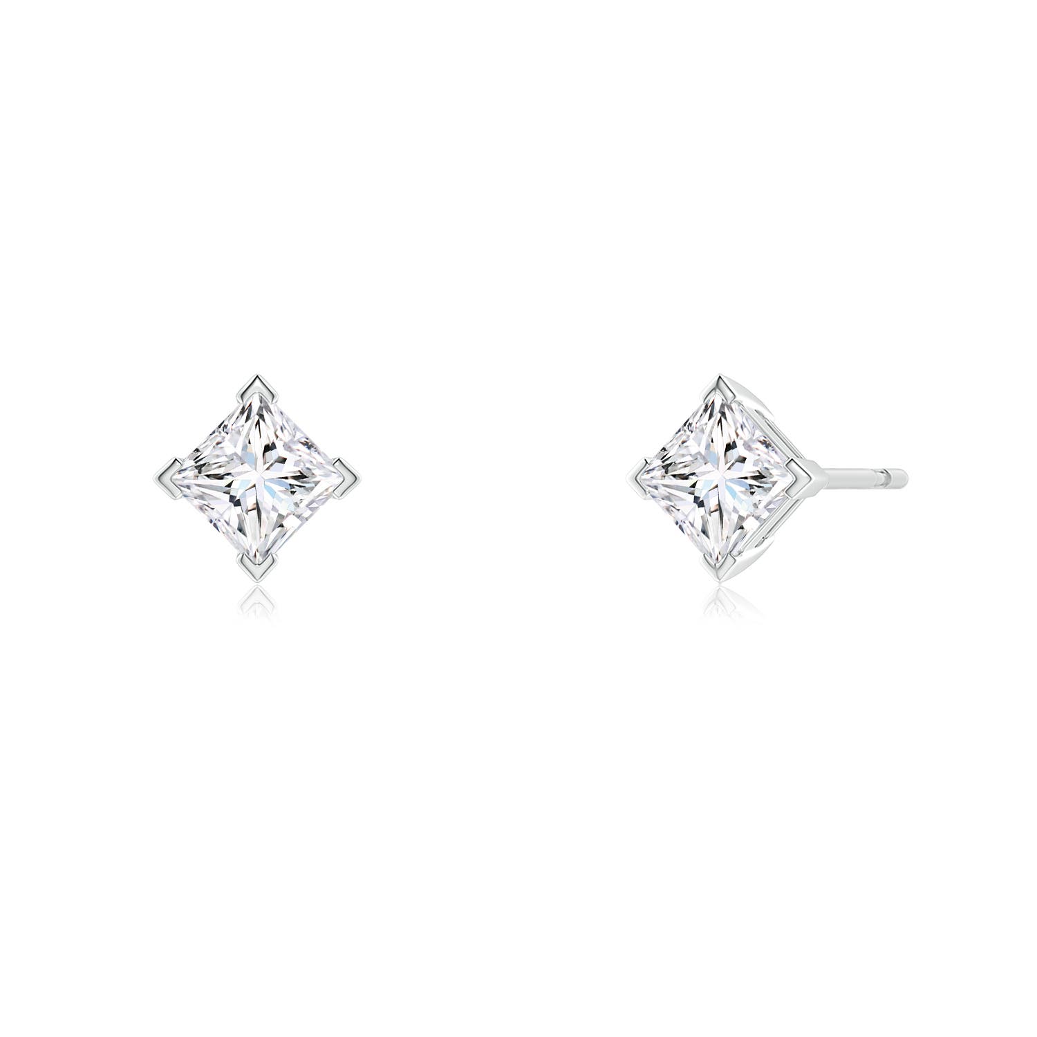 F-G, VS / 0.72 CT / 14 KT White Gold