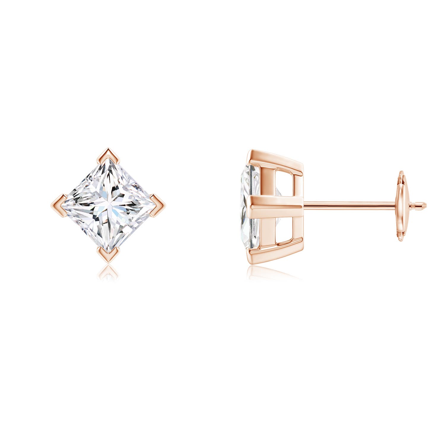 F-G, VS / 1.5 CT / 14 KT Rose Gold