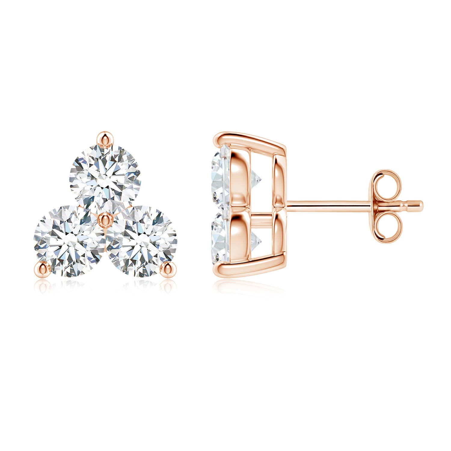 F-G, VS / 1.95 CT / 14 KT Rose Gold