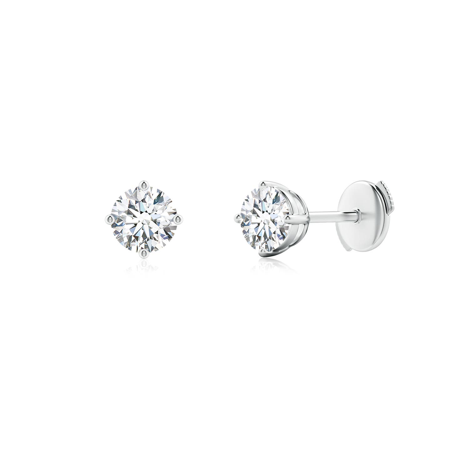 F-G, VS / 0.76 CT / 14 KT White Gold