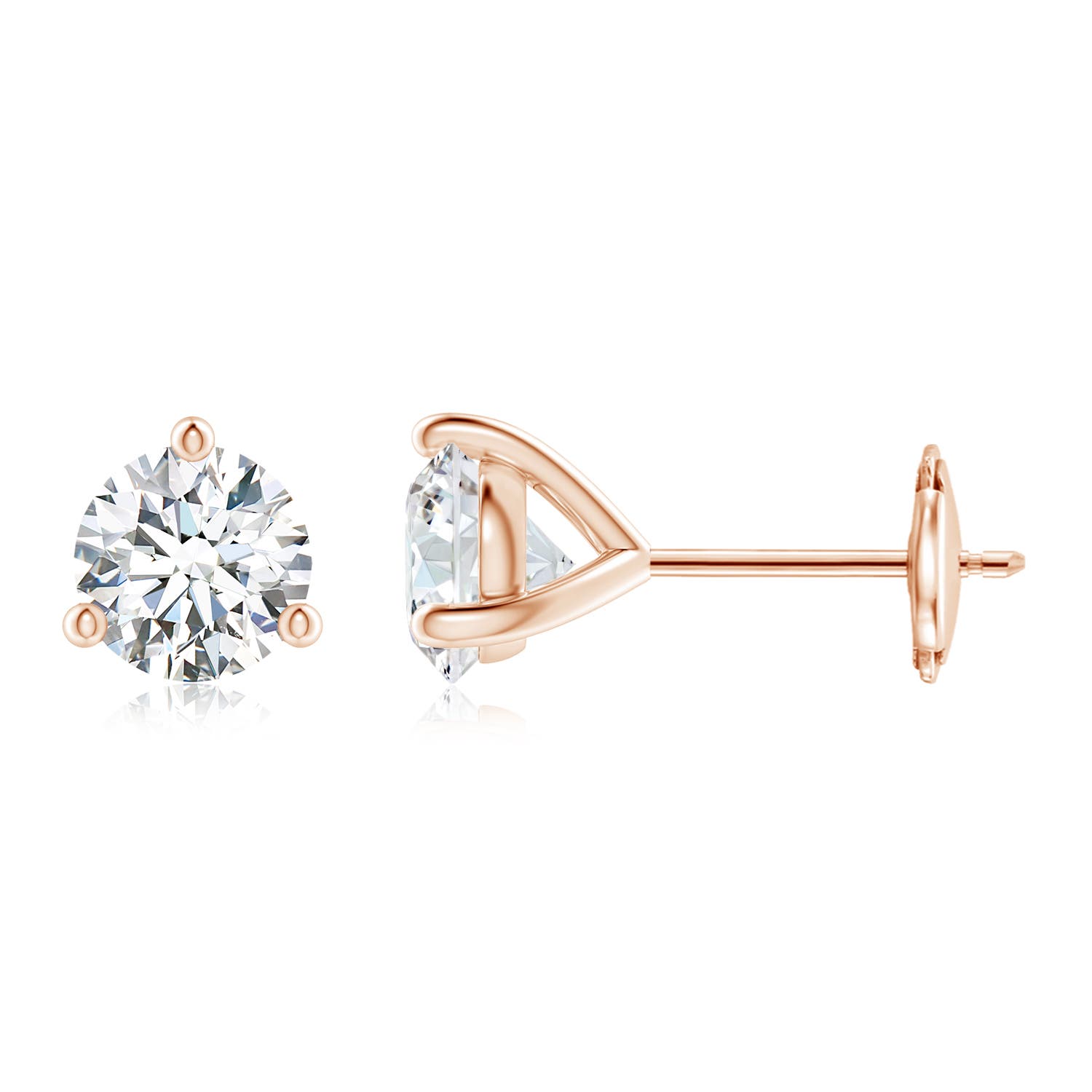 F-G, VS / 1.26 CT / 14 KT Rose Gold