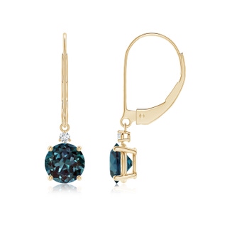 Round Lab-Grown Lab Grown Alexandrite