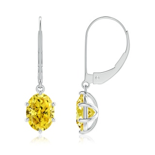 Oval Fancy Intense, VS Lab Grown Yellow Diamond