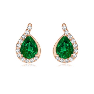 Pear Lab-Grown Lab Grown Emerald
