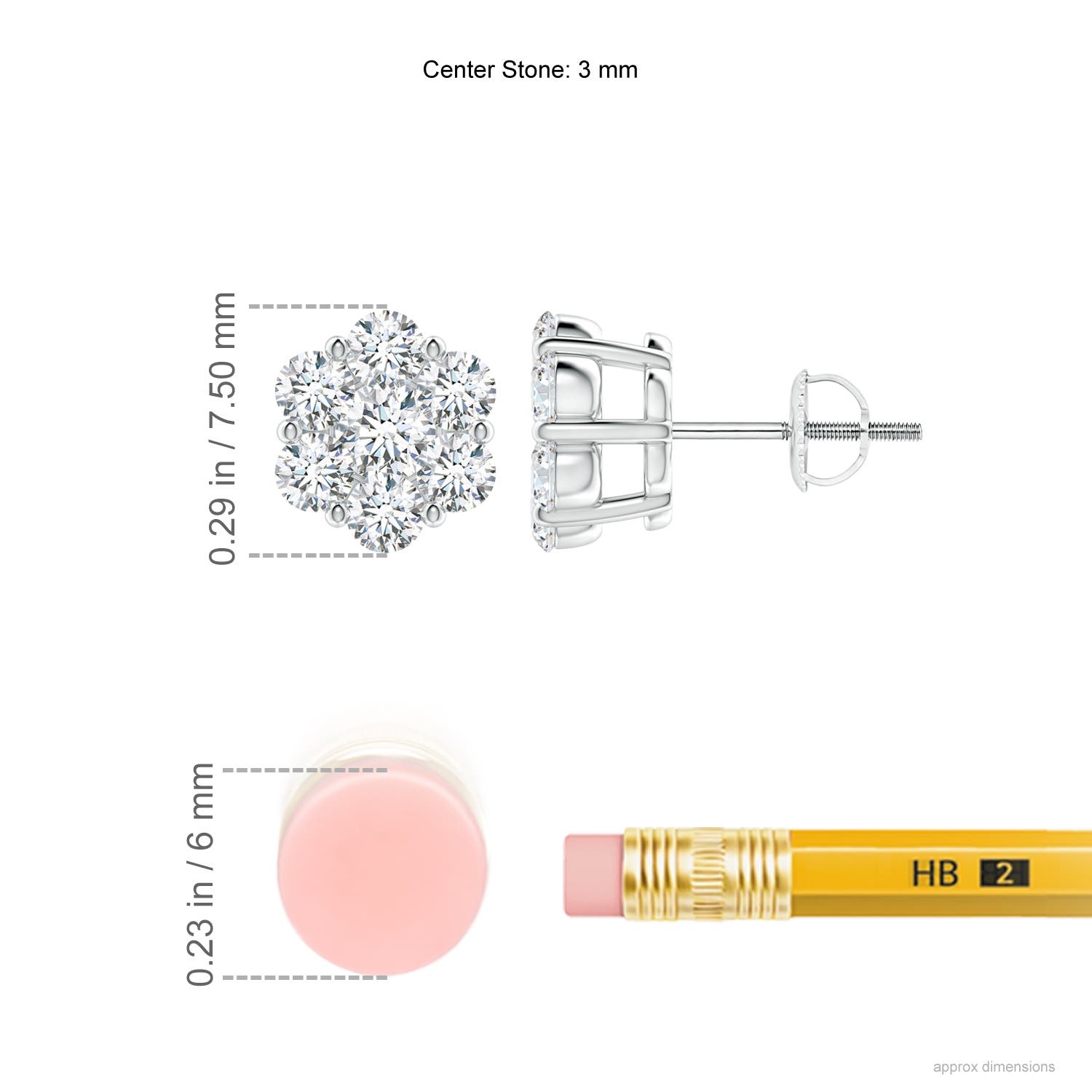 F-G, VS / 1.04 CT / 14 KT White Gold