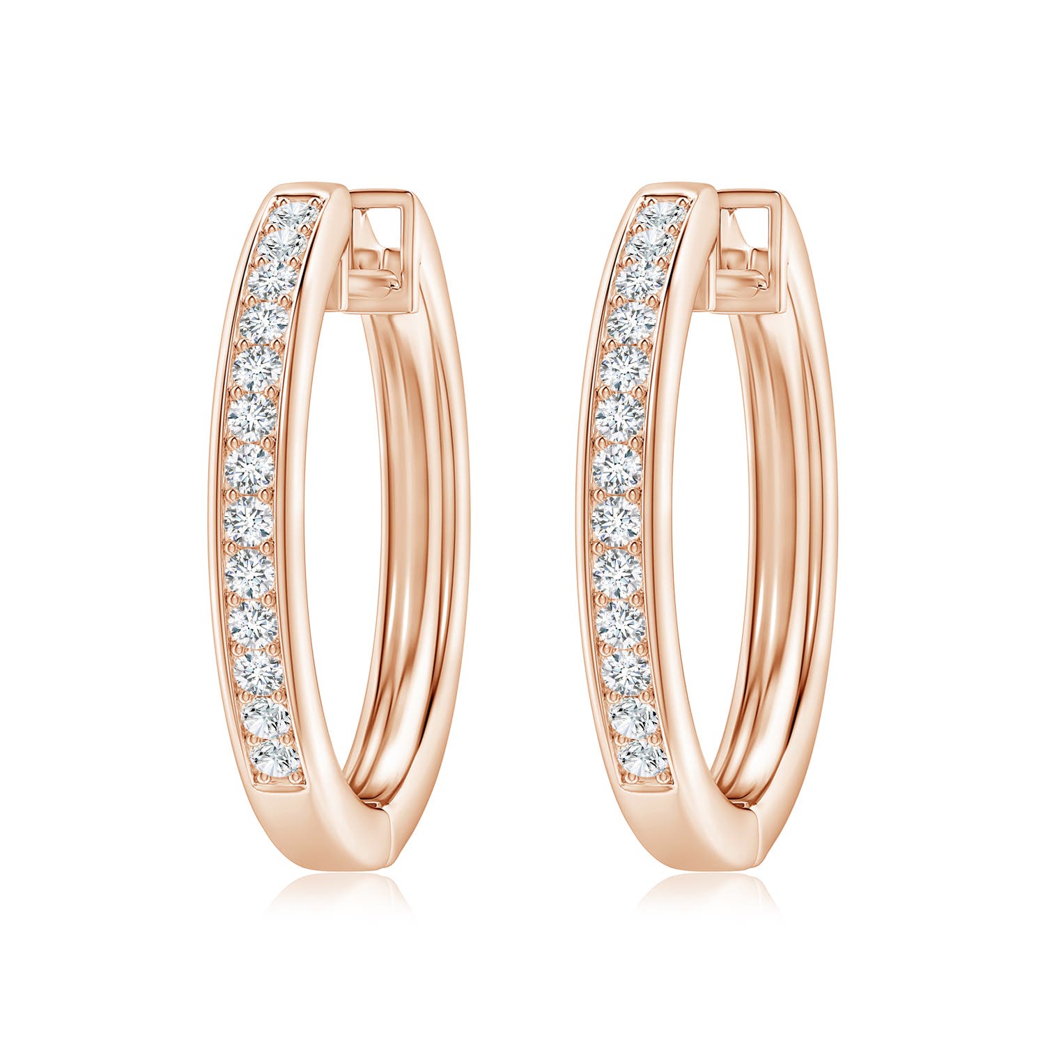 F-G, VS / 0.49 CT / 14 KT Rose Gold