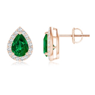 Pear Lab-Grown Lab Grown Emerald