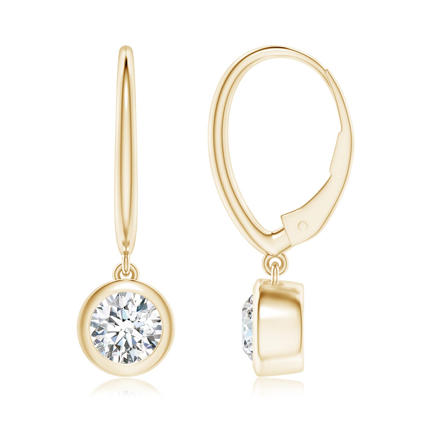 F-G, VS / 1 CT / 14 KT Yellow Gold