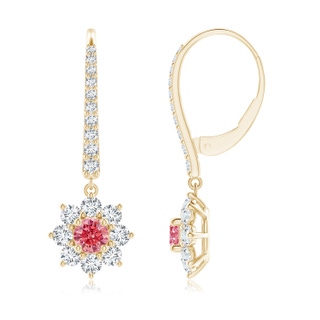 Round Fancy Intense, VS Lab Grown Pink Diamond