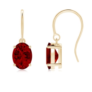 Oval Lab-Grown Lab Grown Ruby