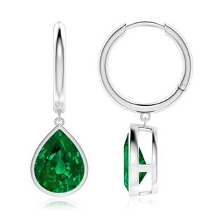 Pear Lab-Grown Lab Grown Emerald