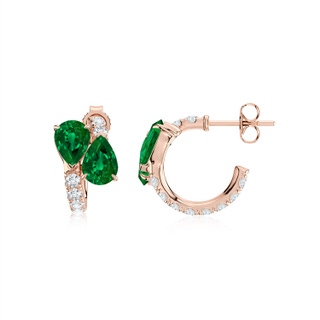 Pear Lab-Grown Lab Grown Emerald