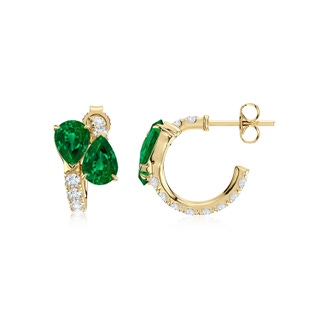 Pear Lab-Grown Lab Grown Emerald