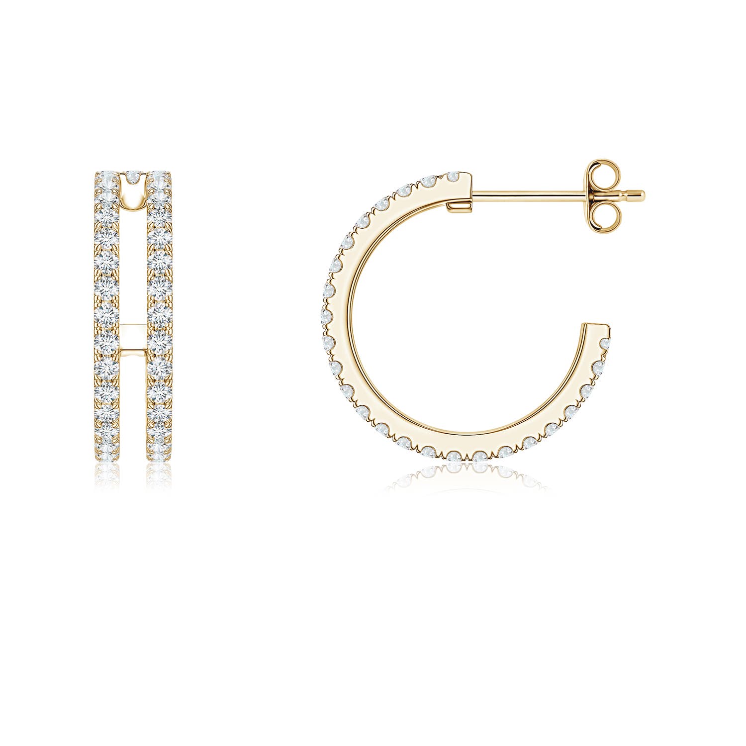 1.2mm FGVS LSE2341D-YG-FGVS-1.2 in Yellow Gold
