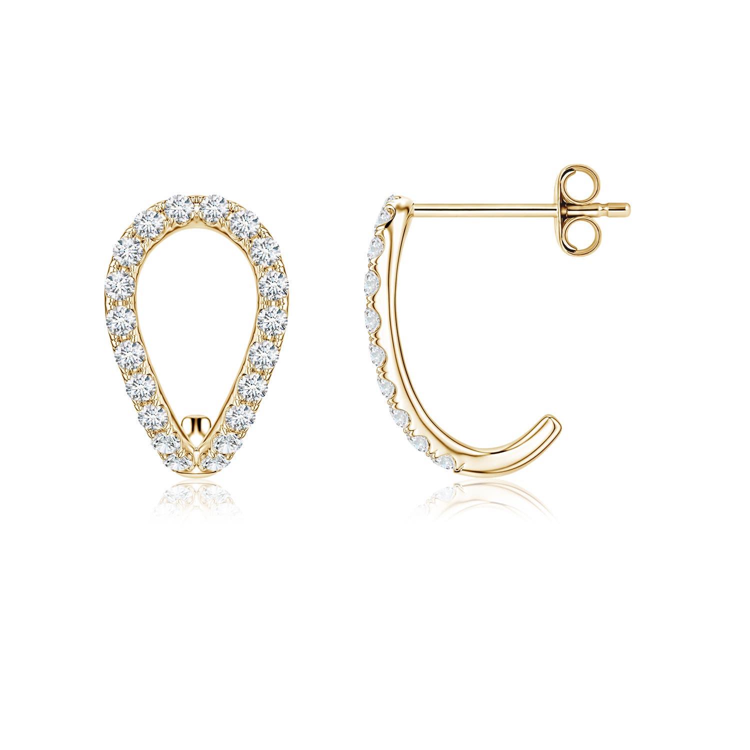 1.2mm FGVS LSE2343D-YG-FGVS-1.2 in Yellow Gold