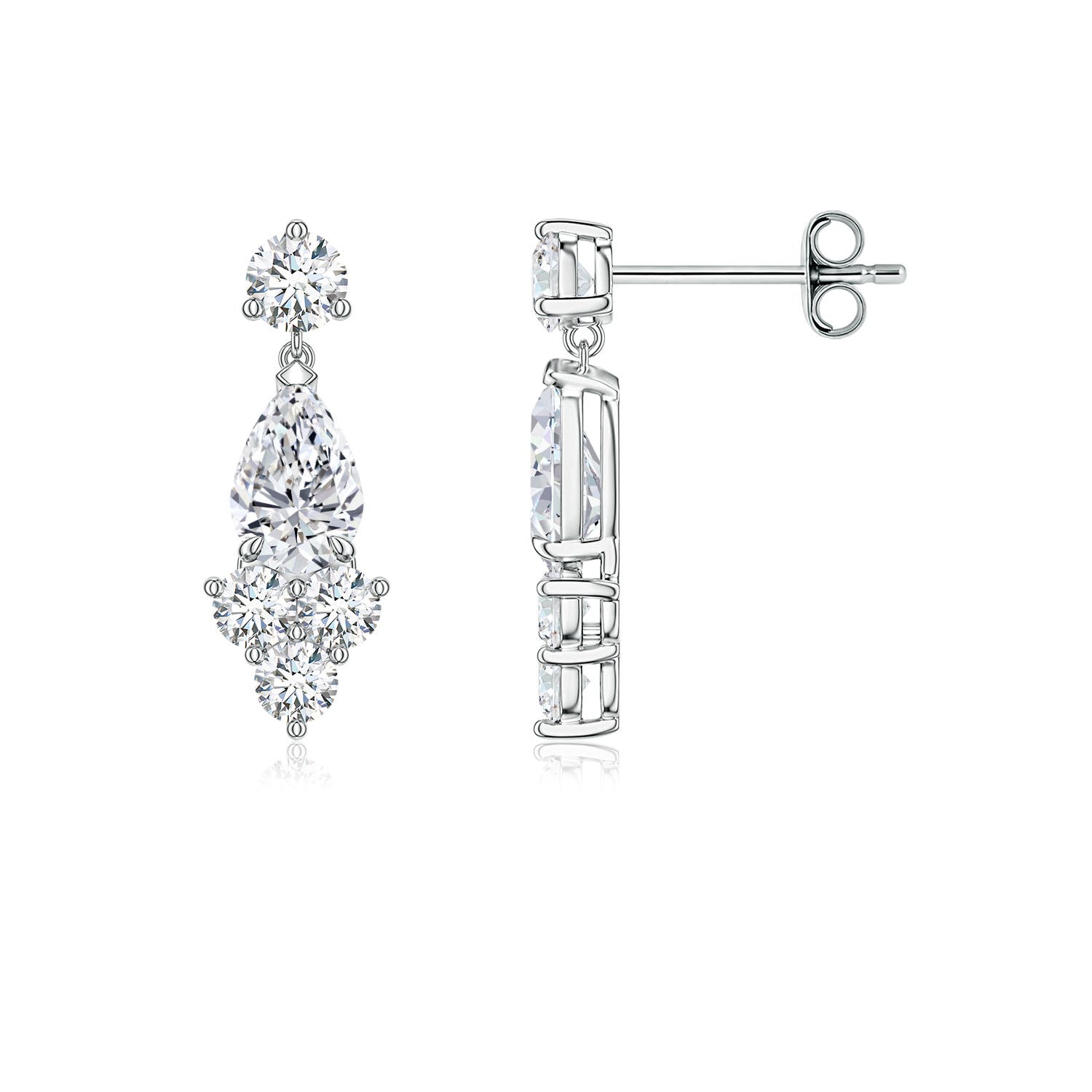 6x4mm FGVS LSE2345D-WGE-FGVS-6x4 in 18K White Gold