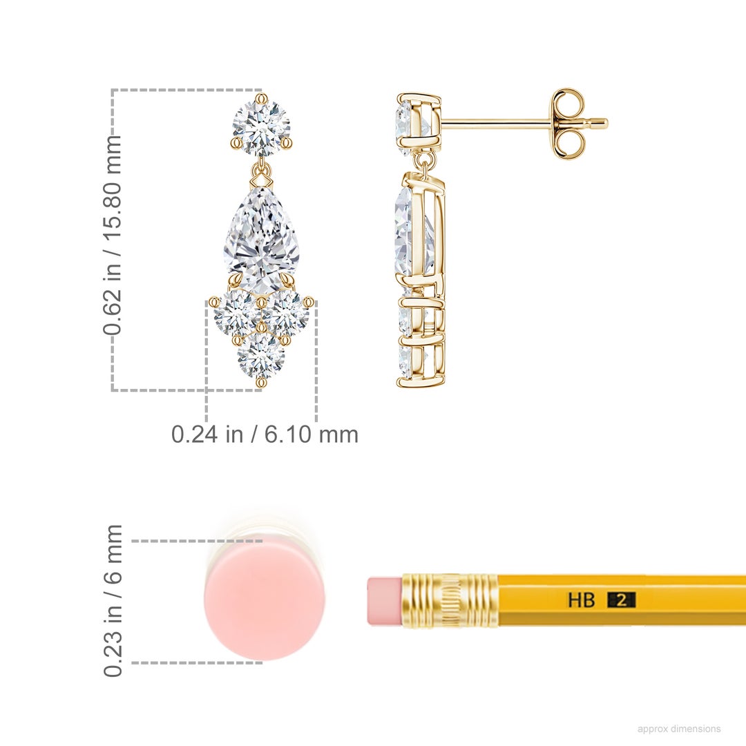 6x4mm FGVS LSE2345D-YG-FGVS-6x4 in Yellow Gold - ruler