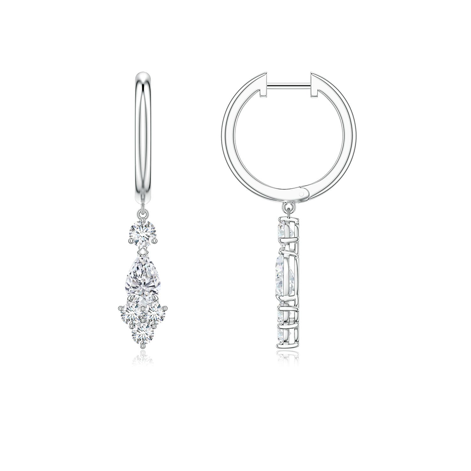 6x4mm FGVS LSE2346D-WGE-FGVS-6x4 in 18K White Gold