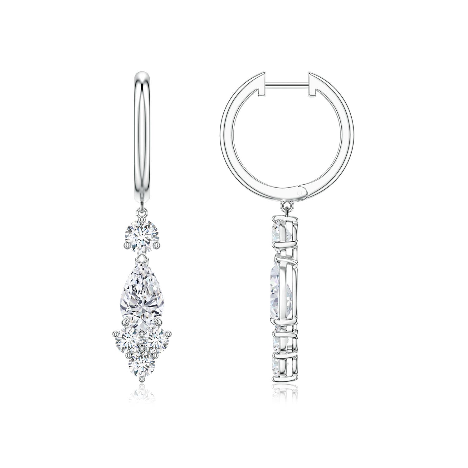8x5mm FGVS LSE2346D-WG-FGVS-8x5 in White Gold