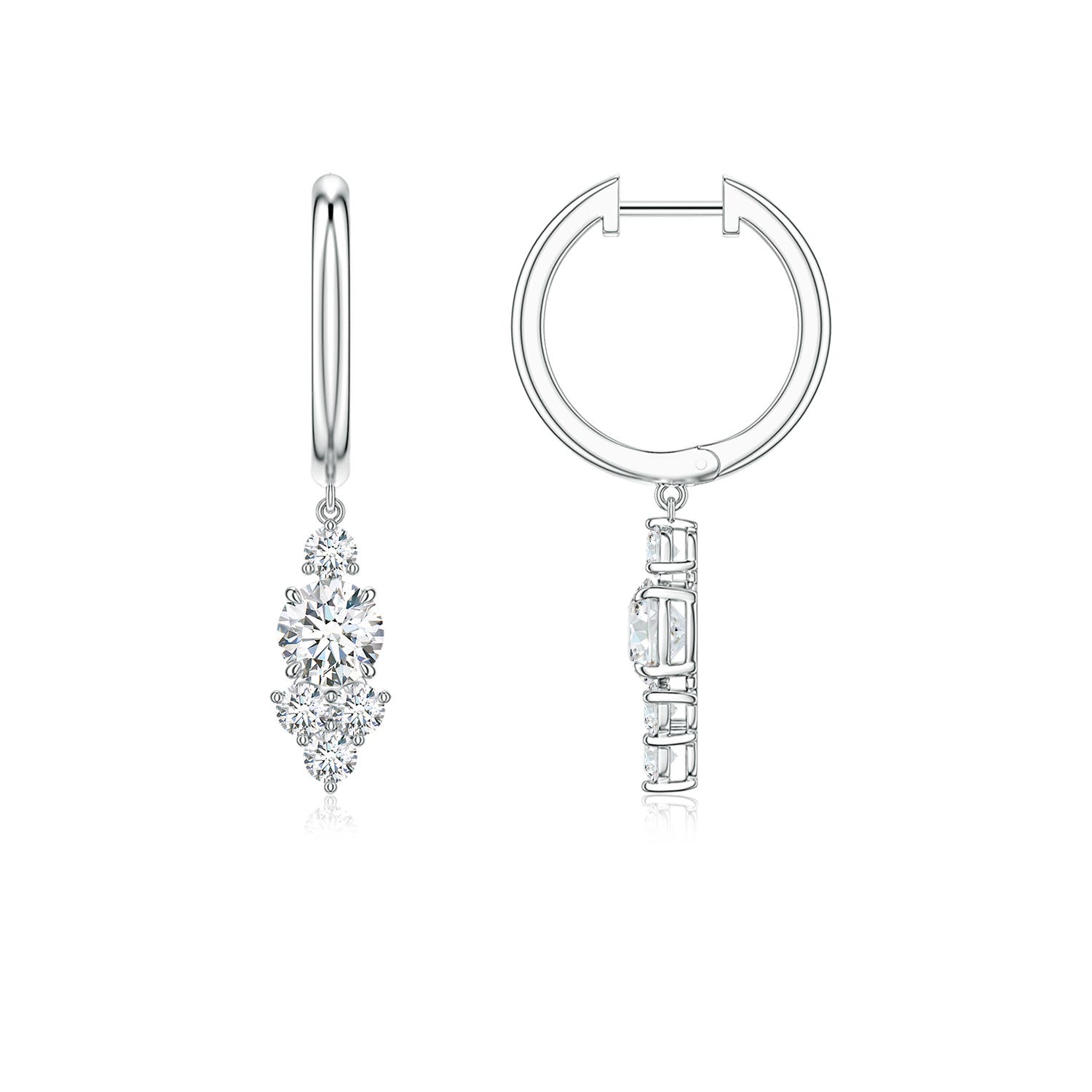 5mm FGVS LSE2348D-WGE-FGVS-5 in 18K White Gold