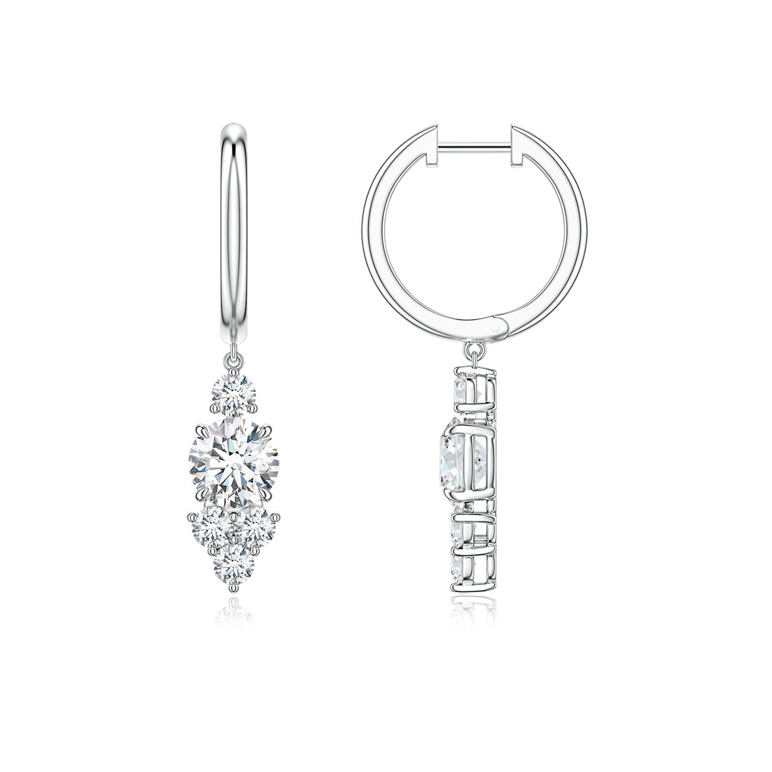 6mm FGVS LSE2348D-WGE-FGVS-6 in 18CT White Gold