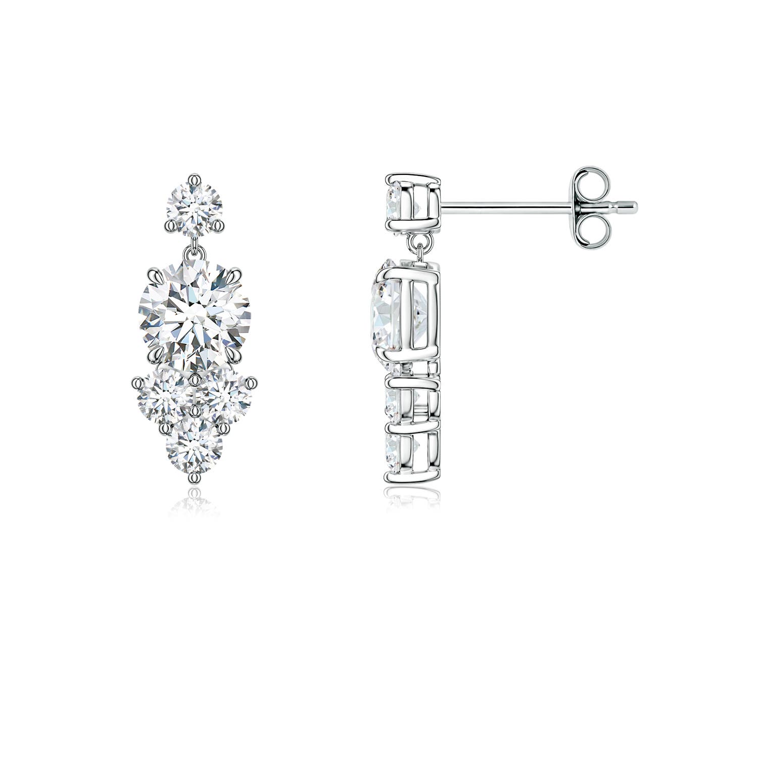 5mm FGVS LSE2350D-WGE-FGVS-5 in 18K White Gold