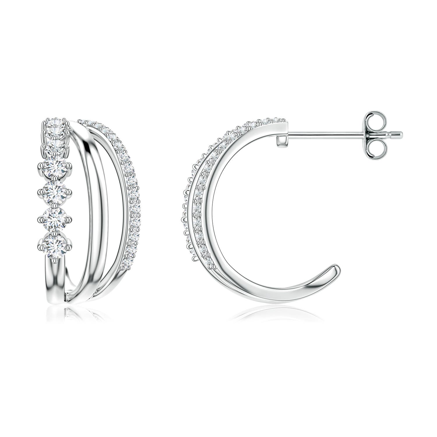 1.8mm FGVS LSE2356D-WGE-FGVS-1.8 in 18CT White Gold