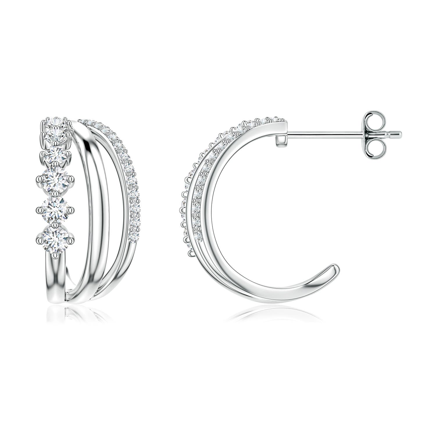 2.2mm FGVS LSE2356D-WG-FGVS-2.2 in White Gold