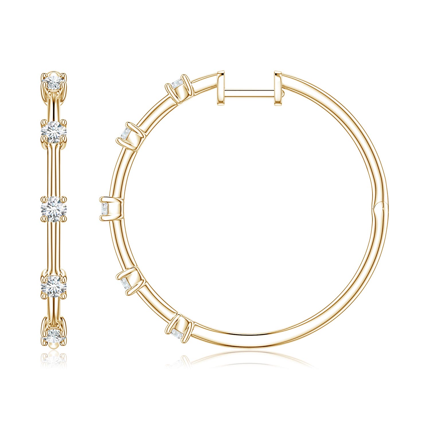 2.5mm FGVS LSE2367D-YGE-FGVS-2.5 in 18K Yellow Gold