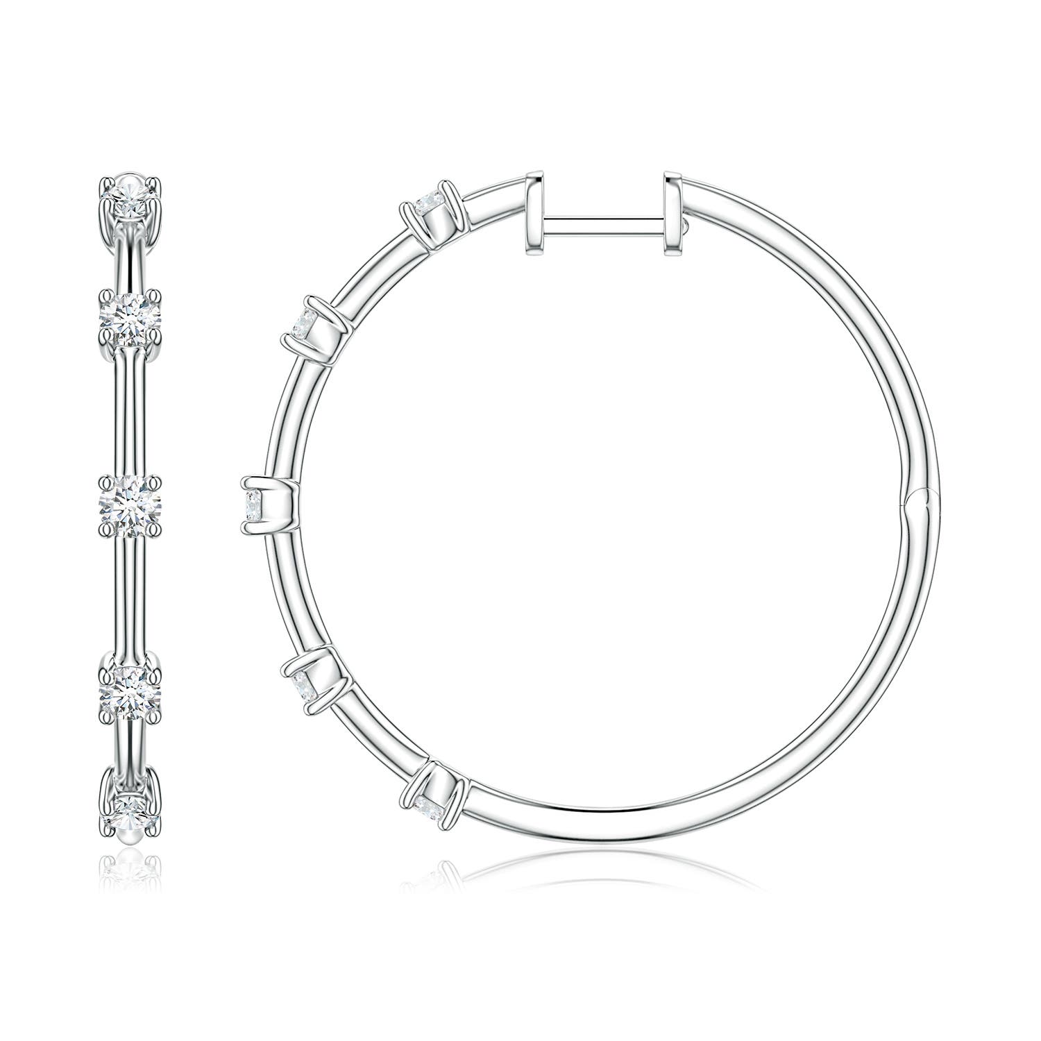 2.5mm FGVS LSE2367D-WG-FGVS-2.5 in White Gold